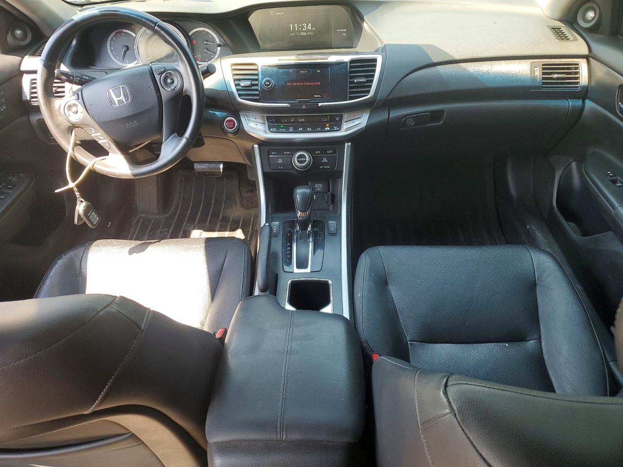 2013 Honda Accord Touring Black vin: 1HGCR2F9XDA801167