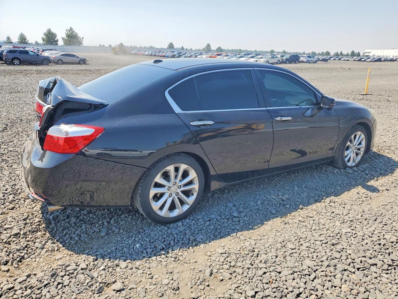 2013 Honda Accord Touring Black vin: 1HGCR2F9XDA801167