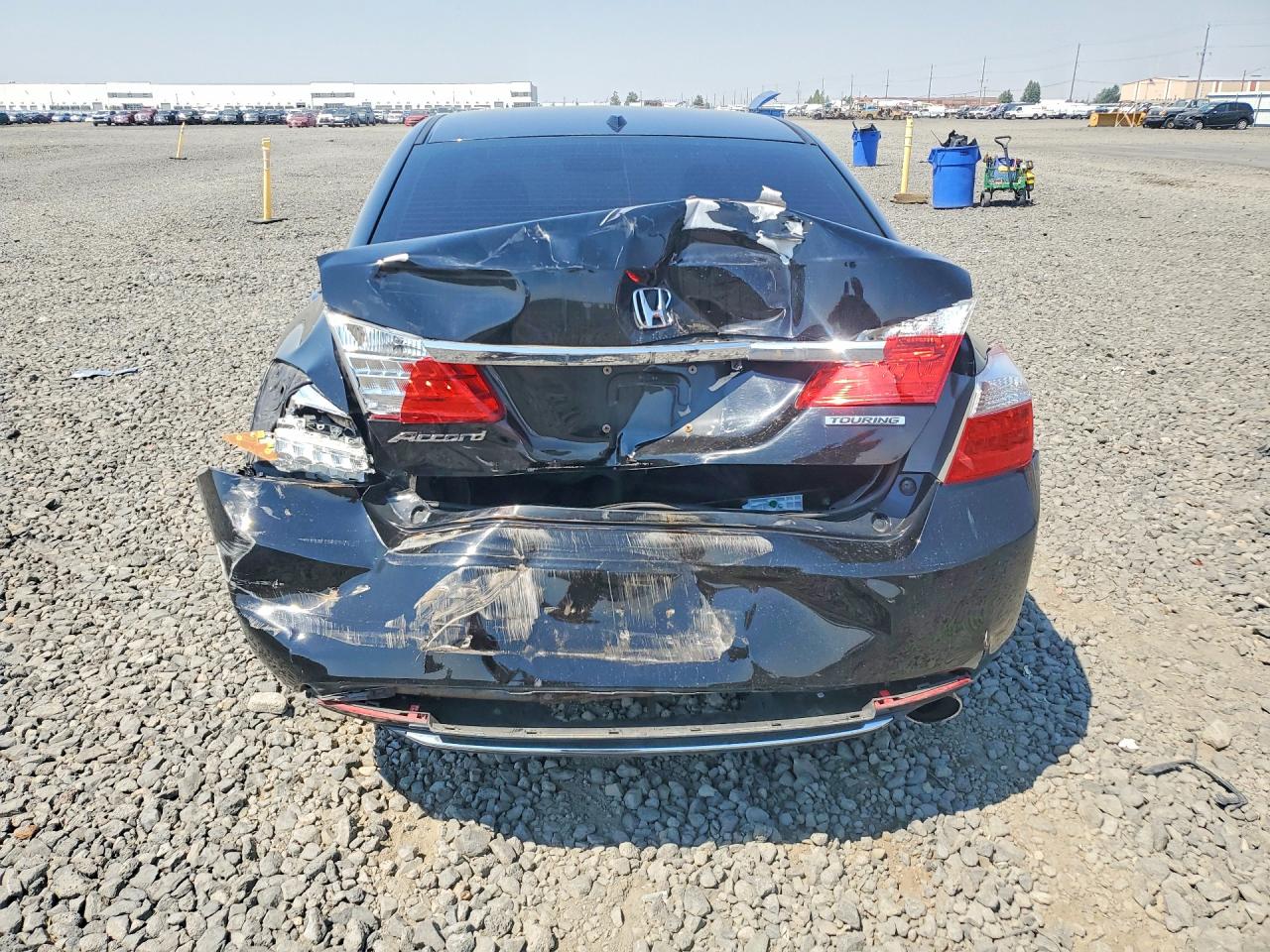 2013 Honda Accord Touring Black vin: 1HGCR2F9XDA801167