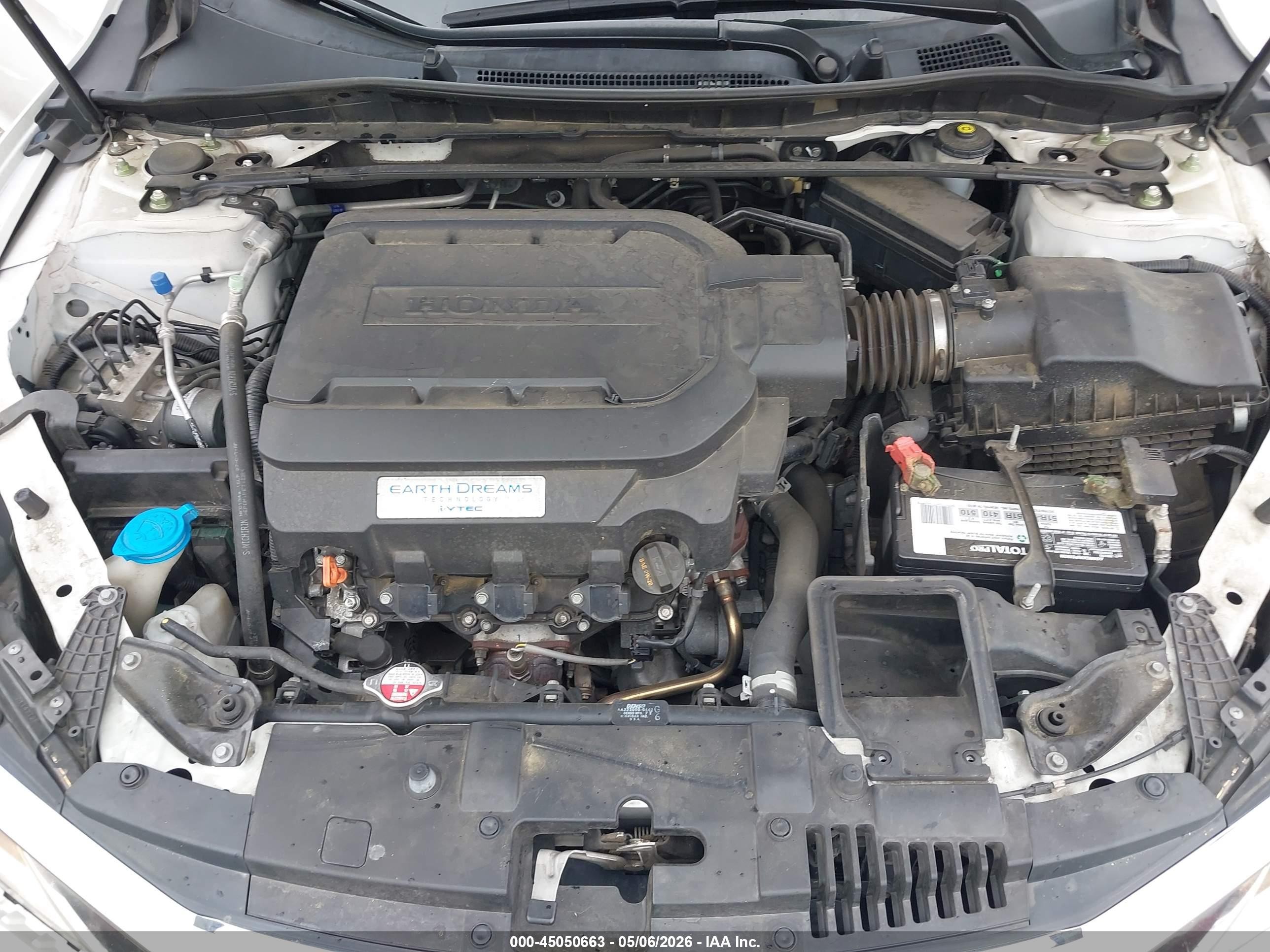 2017 Honda Accord Ex-l V6 Белый vin: 1HGCR3F0XHA003703