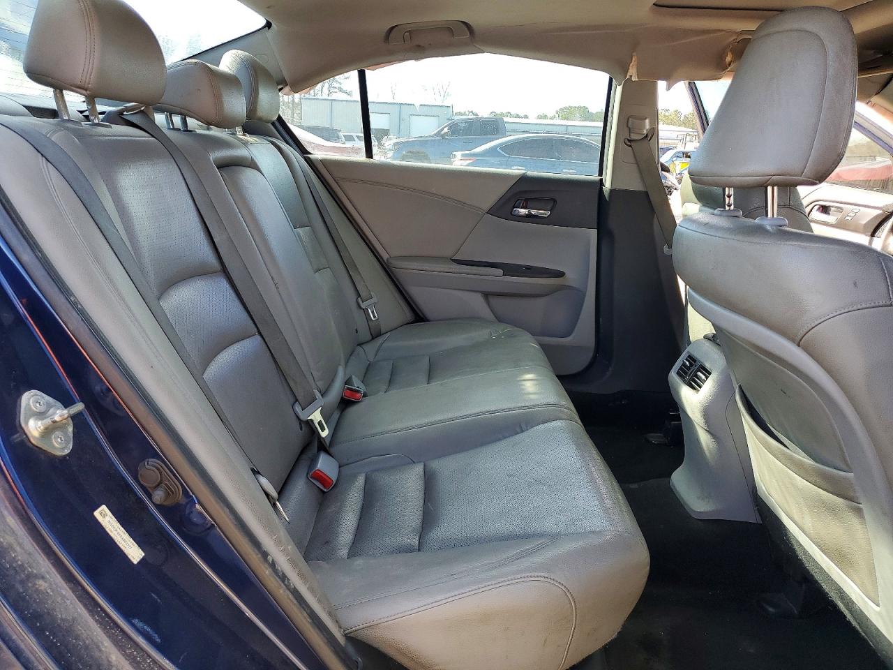 2013 Honda Accord Exl Blue vin: 1HGCR3F80DA002771
