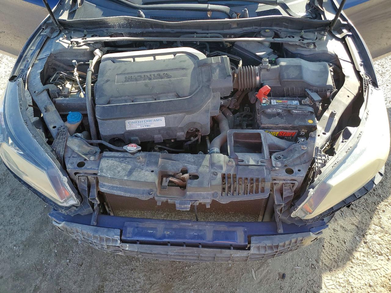 2013 Honda Accord Exl Blue vin: 1HGCR3F80DA002771