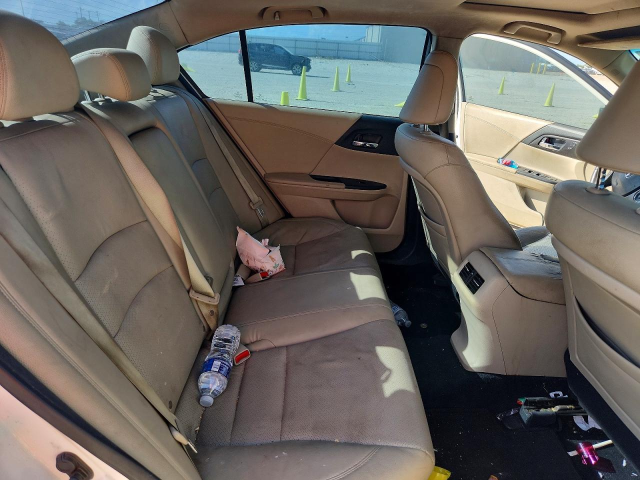 2013 Honda Accord Exl Белый vin: 1HGCR3F80DA004889