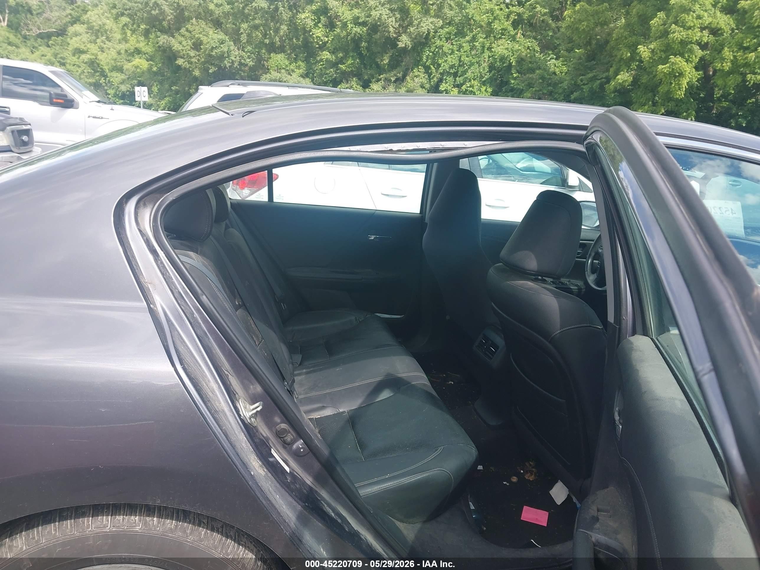 2013 Honda Accord Ex-l V-6 Gray vin: 1HGCR3F80DA007906