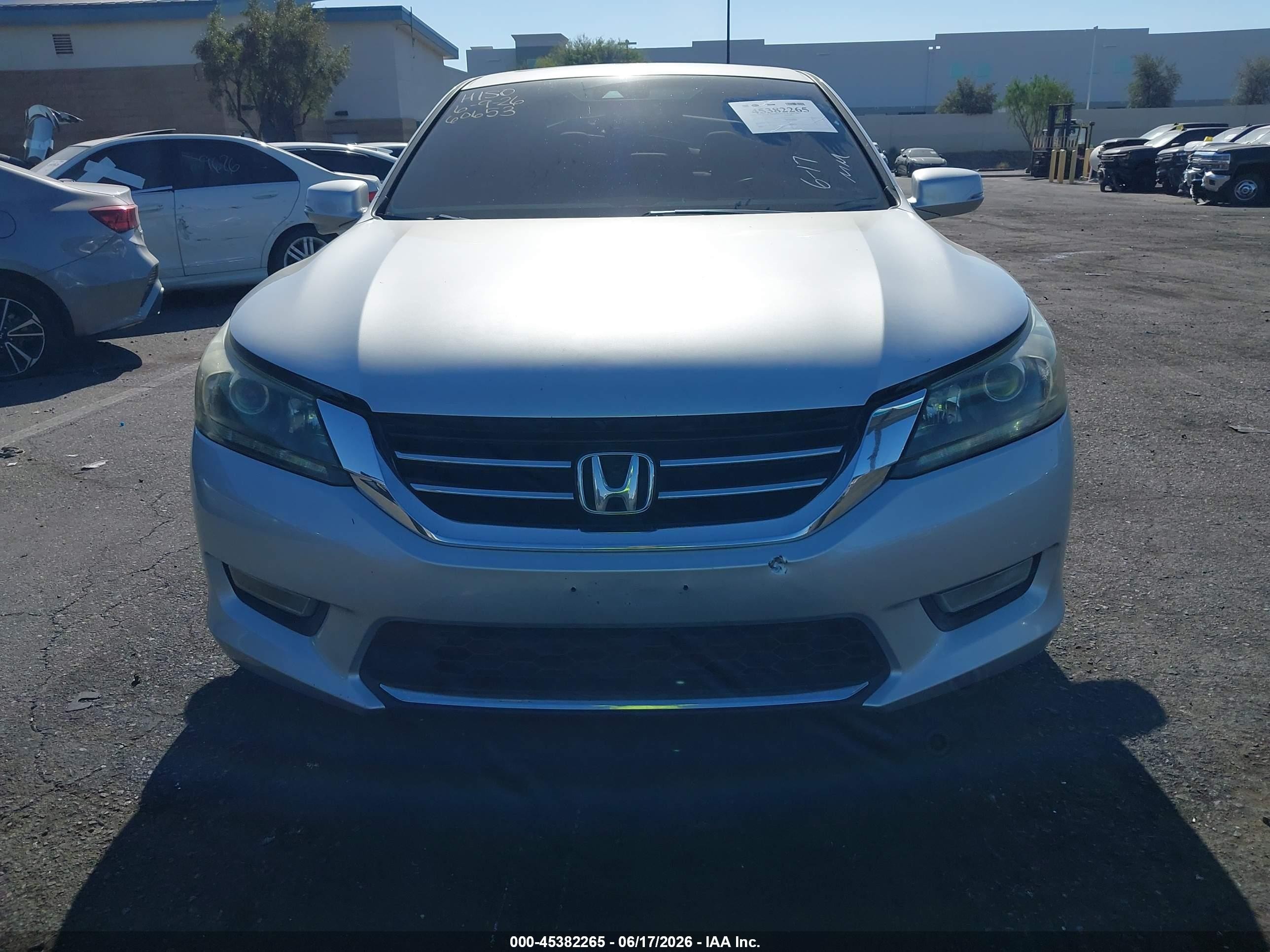 2013 Honda Accord Ex-l V-6 Silver vin: 1HGCR3F80DA010207