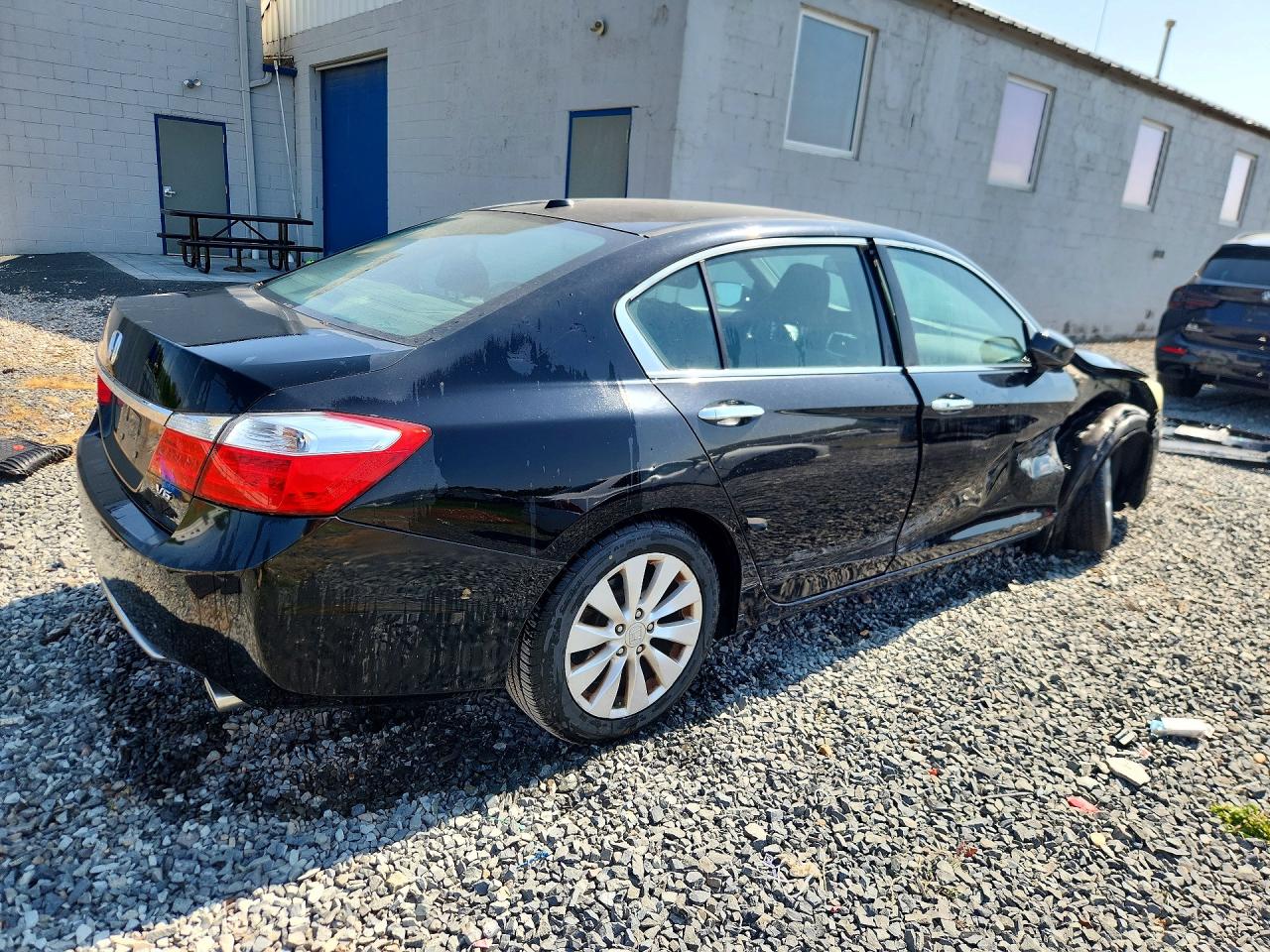 2013 Honda Accord Exl Black vin: 1HGCR3F80DA011308