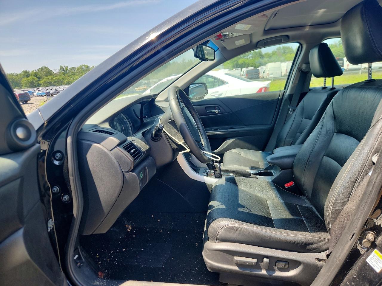 2013 Honda Accord Exl Black vin: 1HGCR3F80DA011308