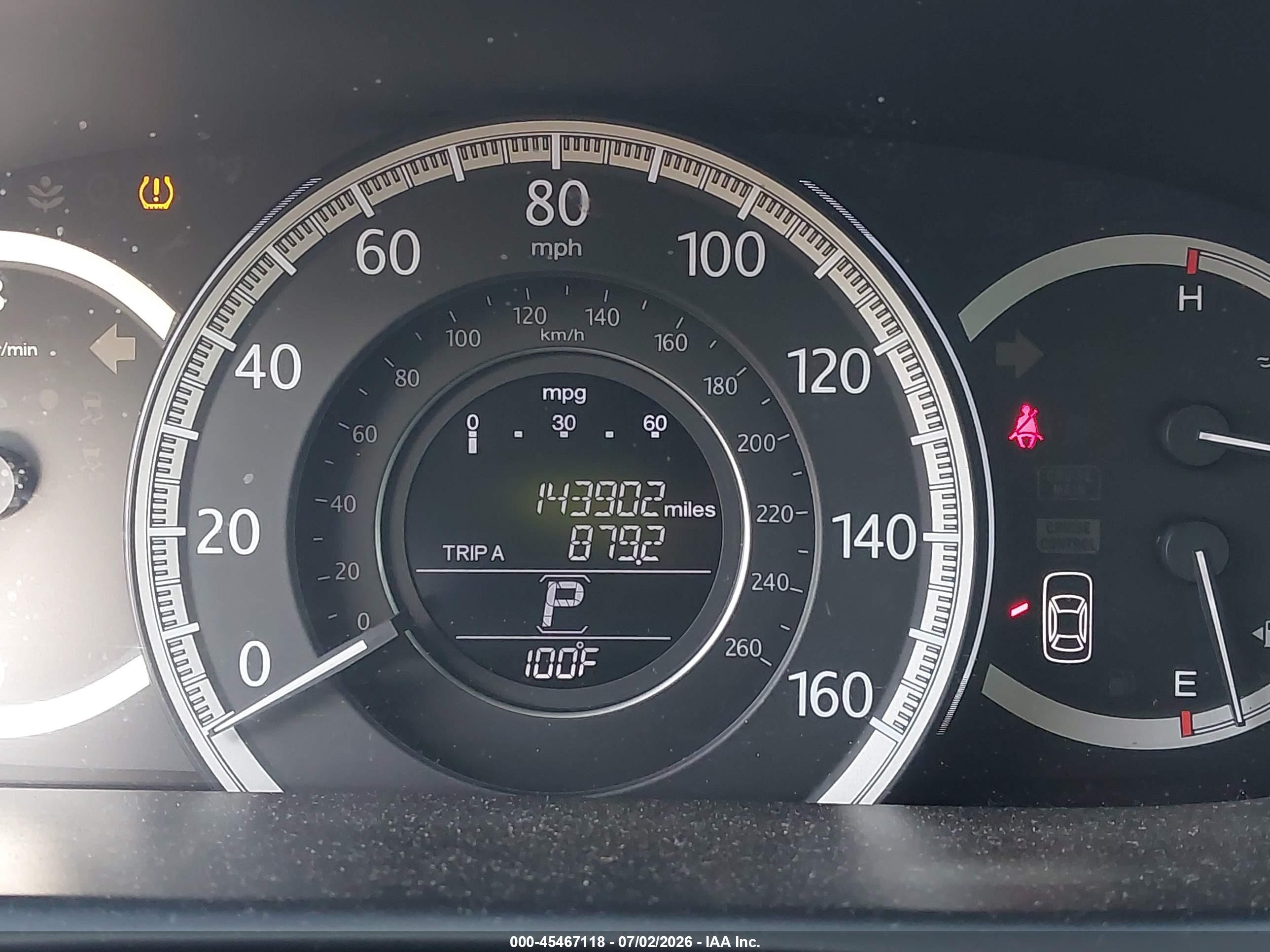2013 Honda Accord Ex-l V-6 Blue vin: 1HGCR3F80DA012006