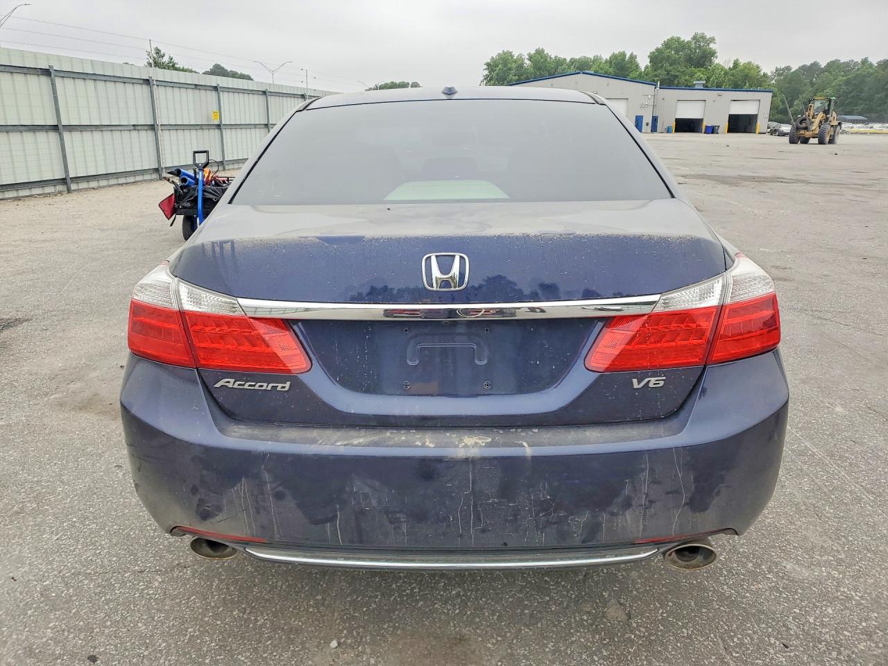 2013 Honda Accord Exl Blue vin: 1HGCR3F80DA020574
