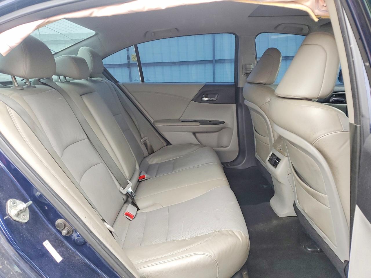 2013 Honda Accord Exl Blue vin: 1HGCR3F80DA020574