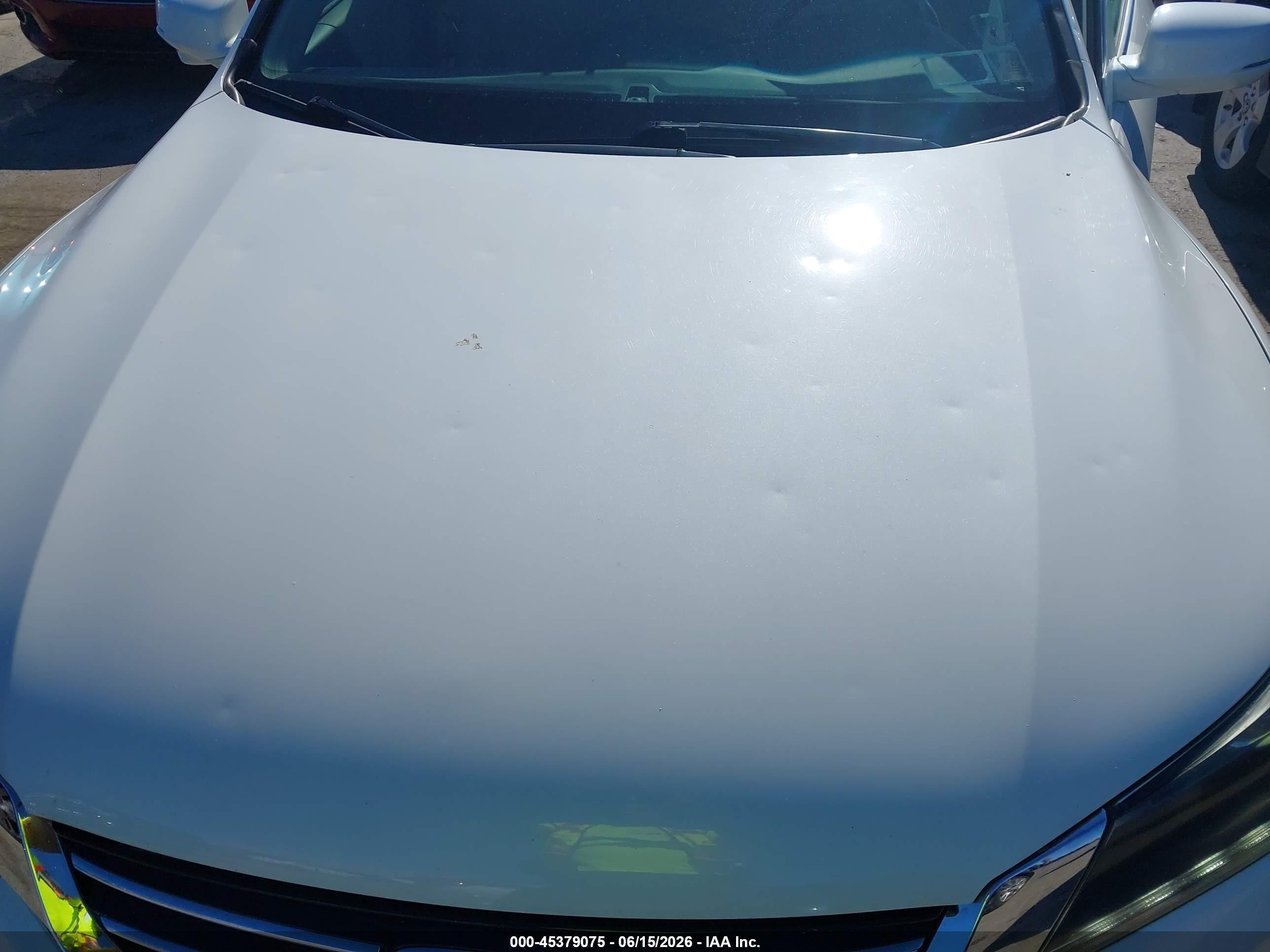 2013 Honda Accord Ex-l V-6 White vin: 1HGCR3F80DA025077