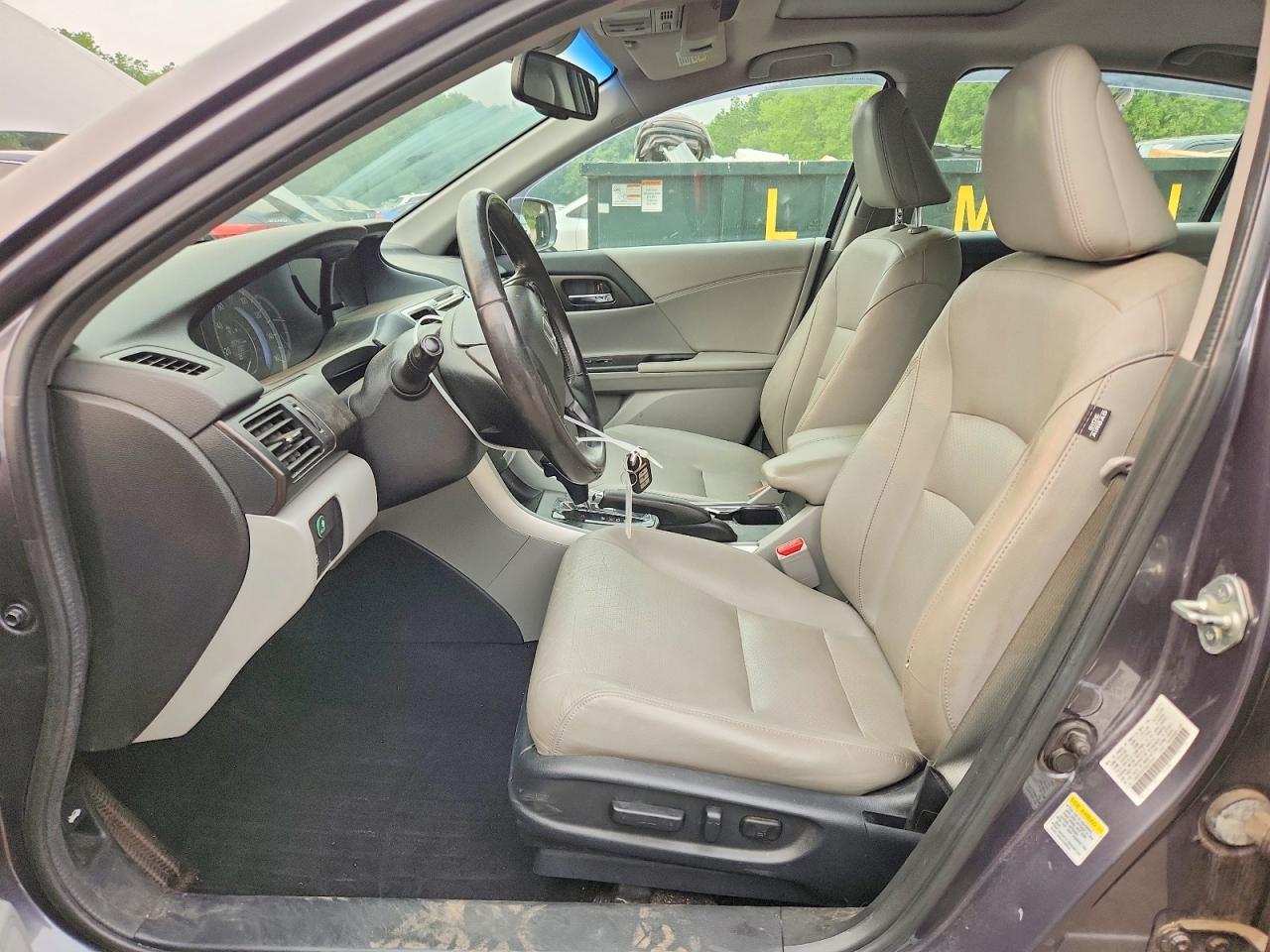 2013 Honda Accord Exl Gray vin: 1HGCR3F80DA039027