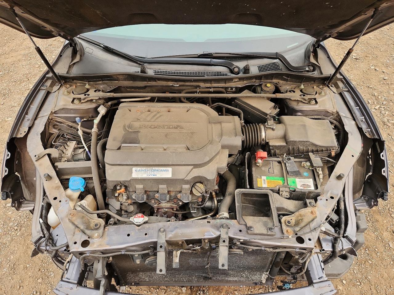 2013 Honda Accord Exl Gray vin: 1HGCR3F80DA039027