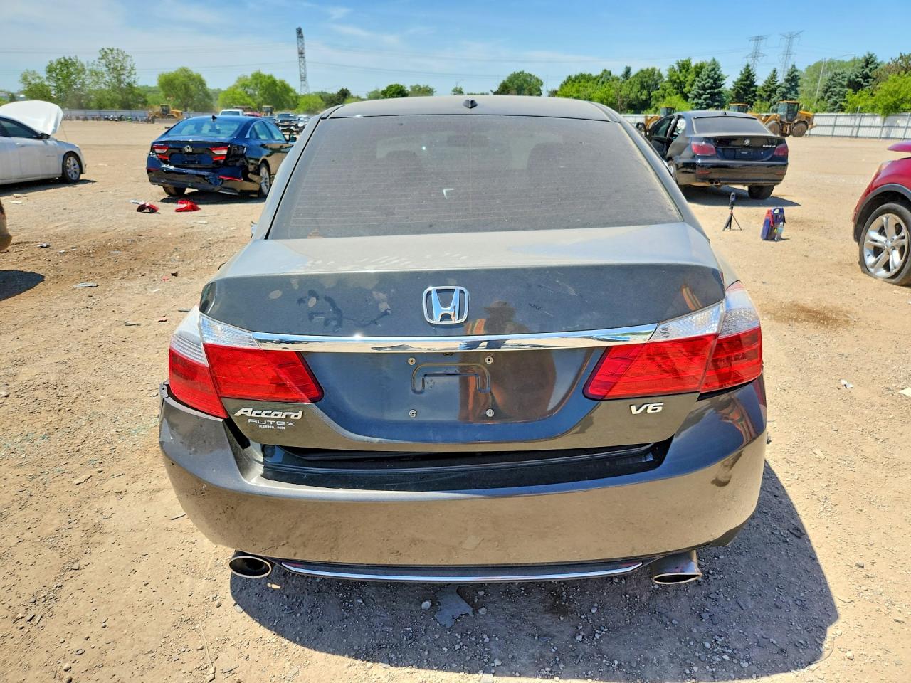 2013 Honda Accord Exl Charcoal vin: 1HGCR3F80DA045300