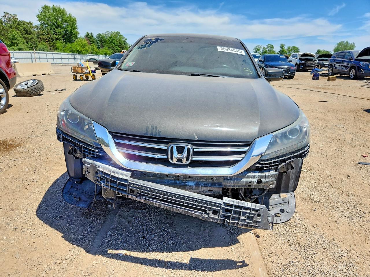 2013 Honda Accord Exl Charcoal vin: 1HGCR3F80DA045300
