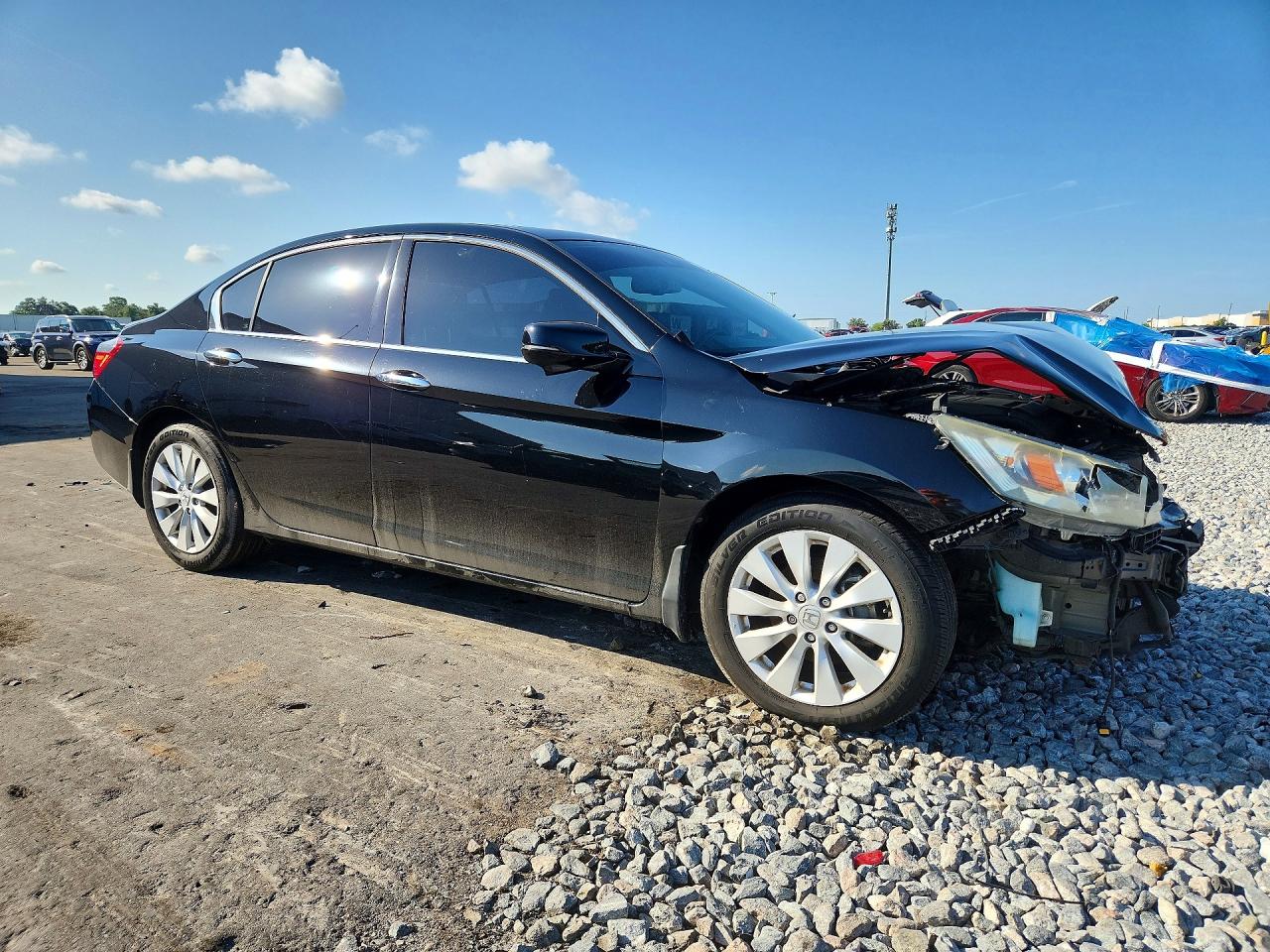 2014 Honda Accord Exl Black vin: 1HGCR3F80EA009334