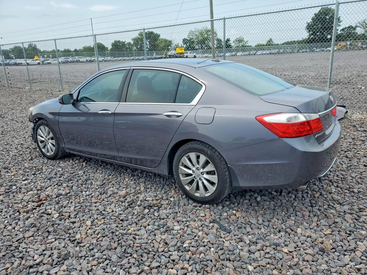 2015 Honda Accord Exl Silver vin: 1HGCR3F80FA013496