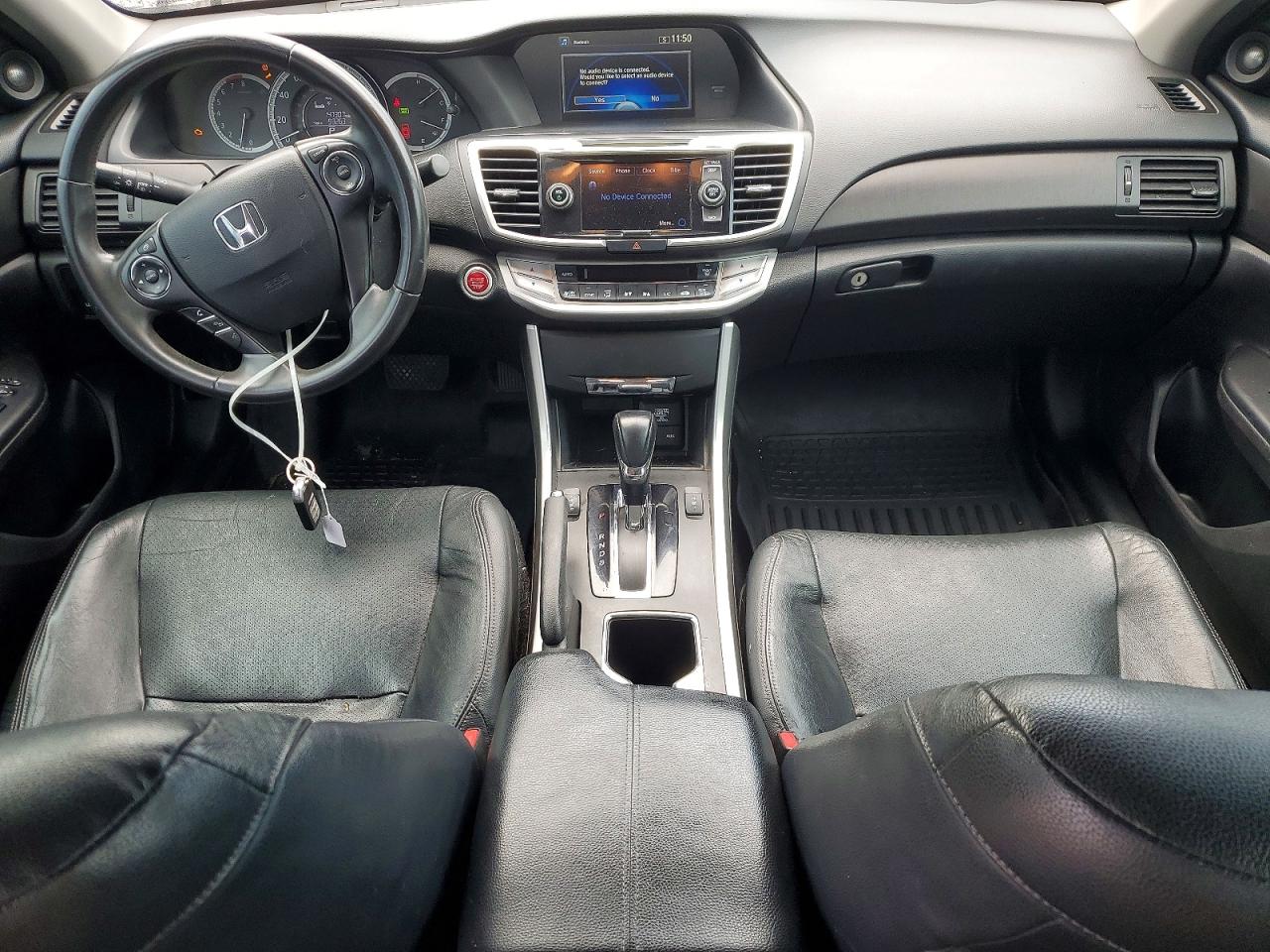 2015 Honda Accord Exl Silver vin: 1HGCR3F80FA013496