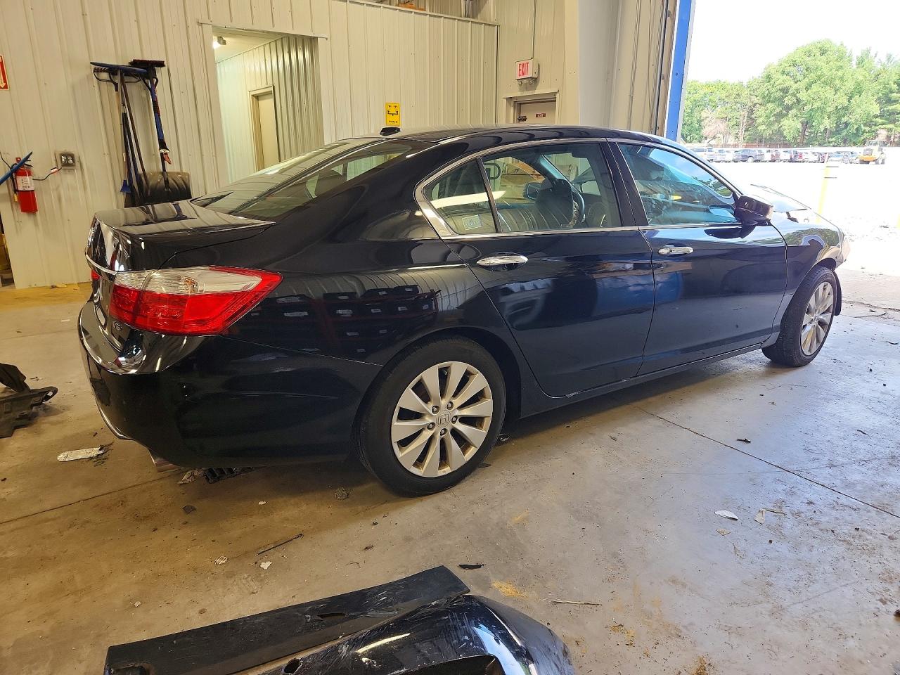 2015 Honda Accord Exl Black vin: 1HGCR3F80FA021324