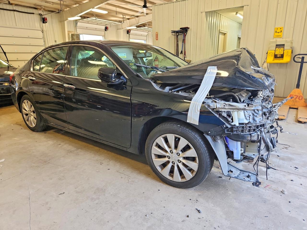 2015 Honda Accord Exl Black vin: 1HGCR3F80FA021324