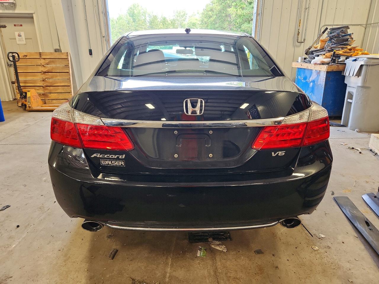2015 Honda Accord Exl Black vin: 1HGCR3F80FA021324