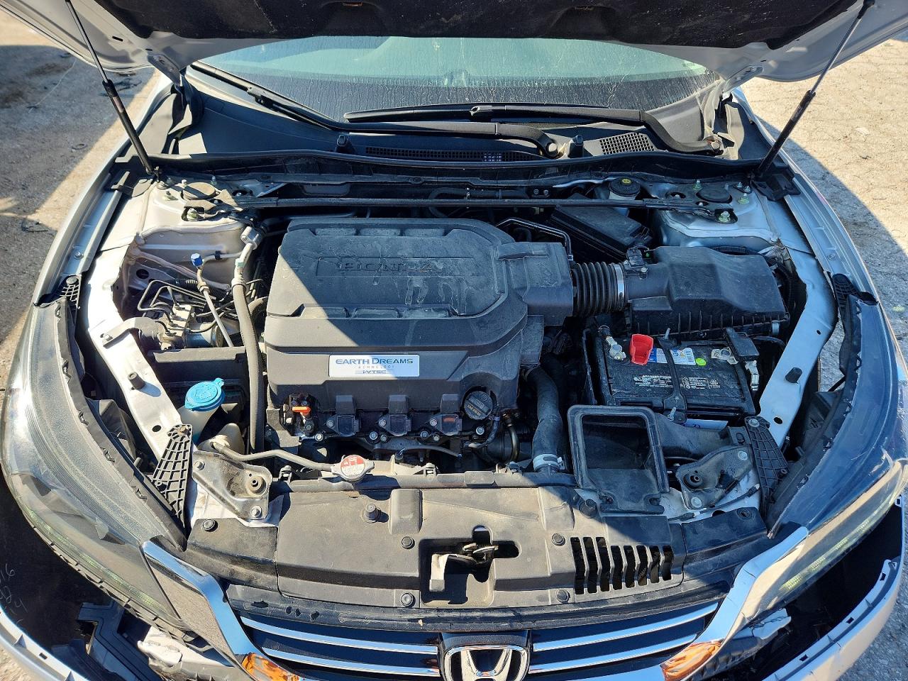 2015 Honda Accord Exl Серебряный vin: 1HGCR3F80FA022618