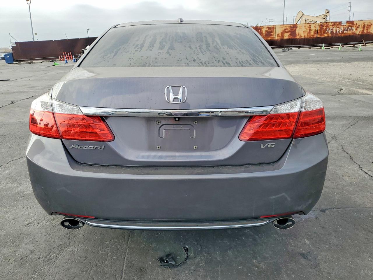 2015 Honda Accord Exl Gray vin: 1HGCR3F80FA032324