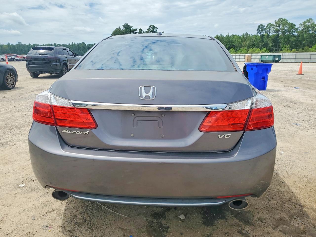 2013 Honda Accord Exl Gray vin: 1HGCR3F81DA011057