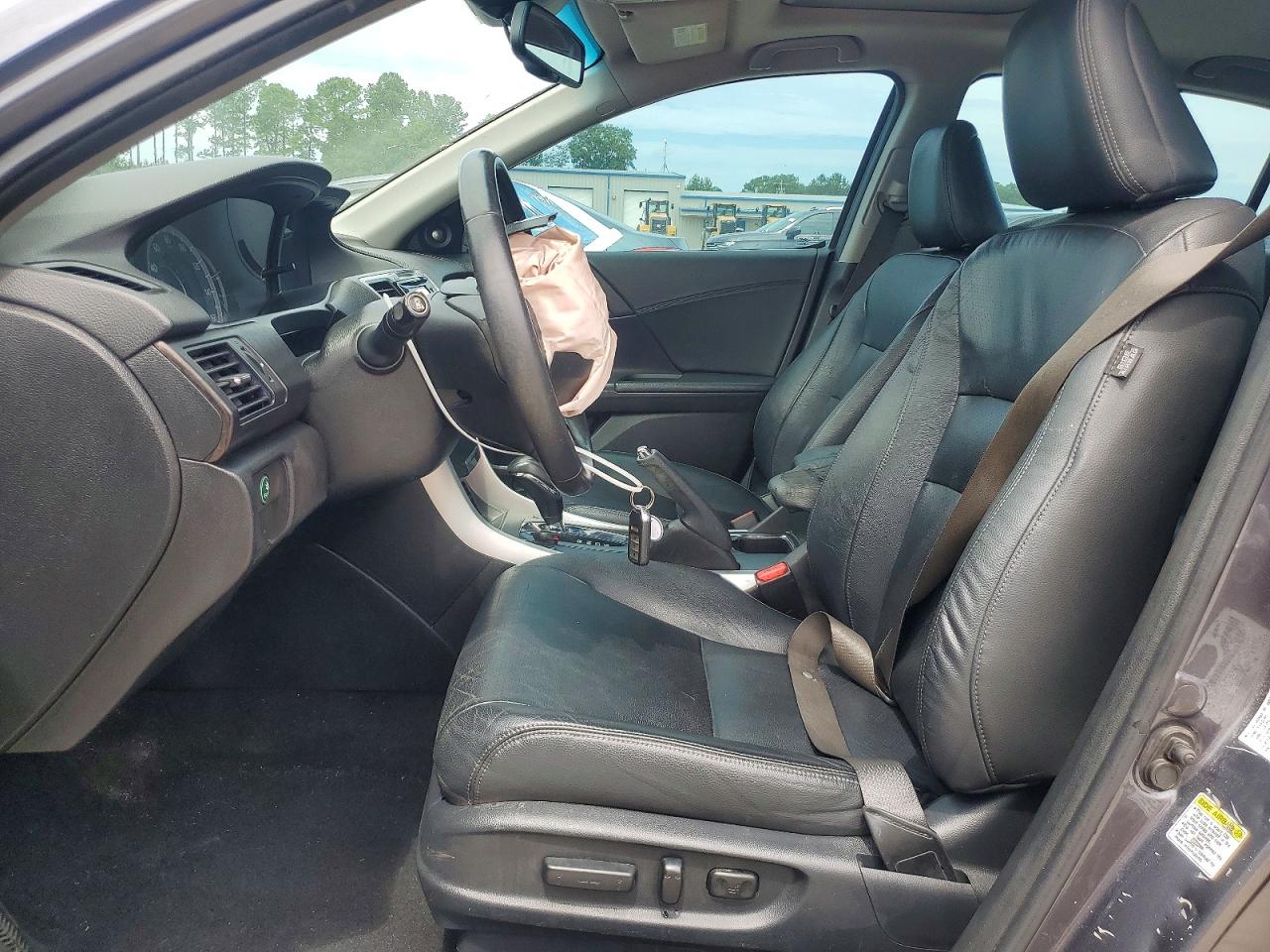 2013 Honda Accord Exl Gray vin: 1HGCR3F81DA011057