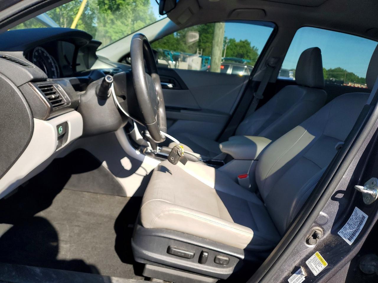 2013 Honda Accord Exl Серый vin: 1HGCR3F81DA012340