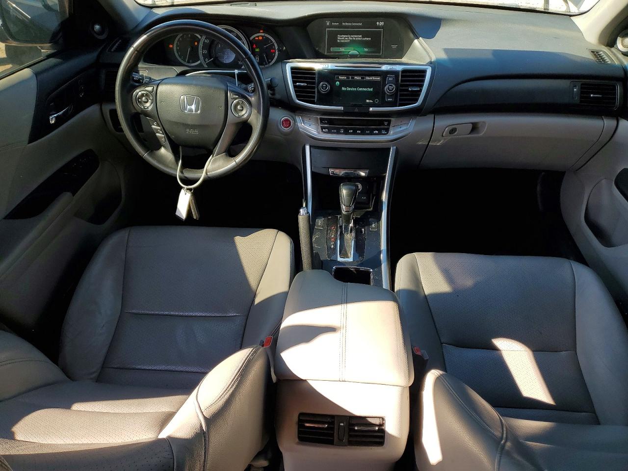2013 Honda Accord Exl Серый vin: 1HGCR3F81DA012340