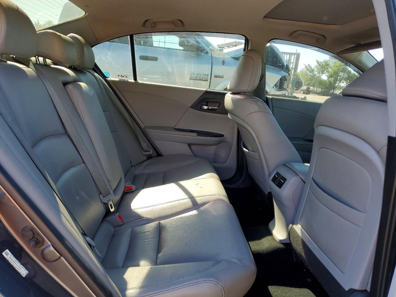 2013 Honda Accord Exl Серый vin: 1HGCR3F81DA012340