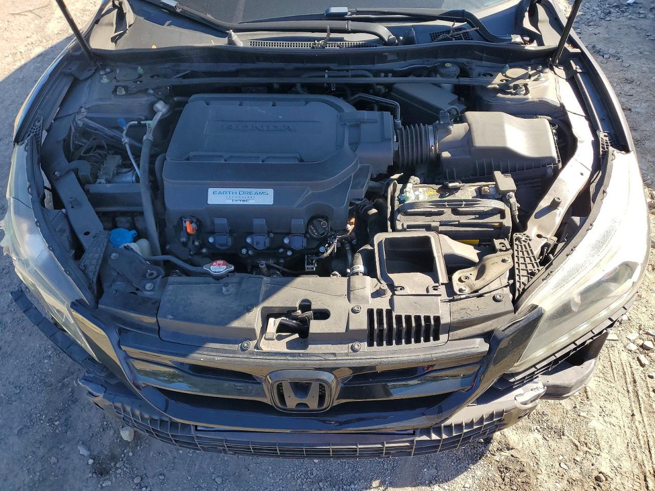 2013 Honda Accord Exl Серый vin: 1HGCR3F81DA012340