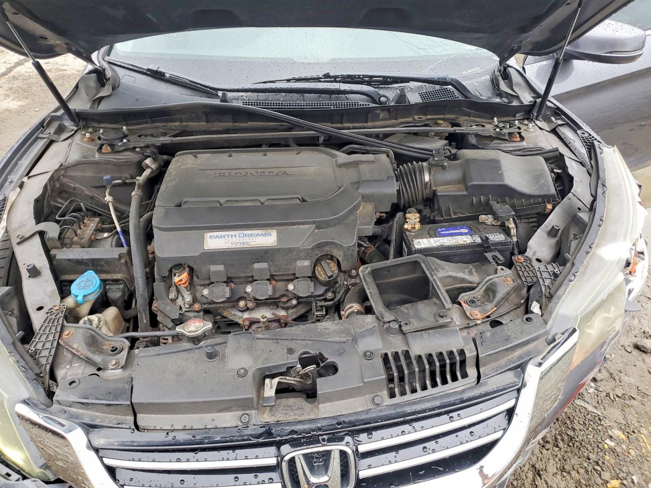 2013 Honda Accord Exl Gray vin: 1HGCR3F81DA015755