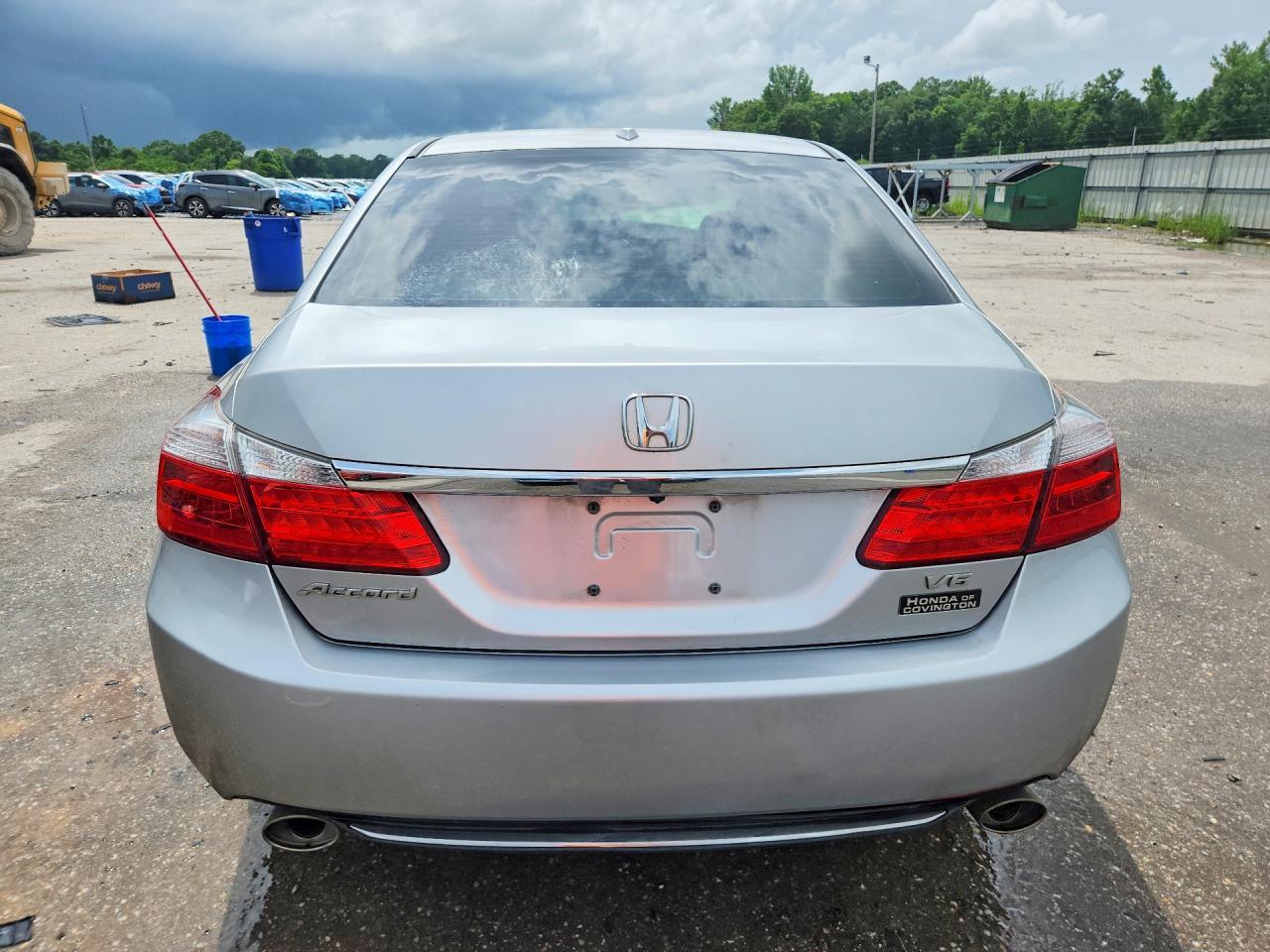2013 Honda Accord Exl Silver vin: 1HGCR3F81DA020731