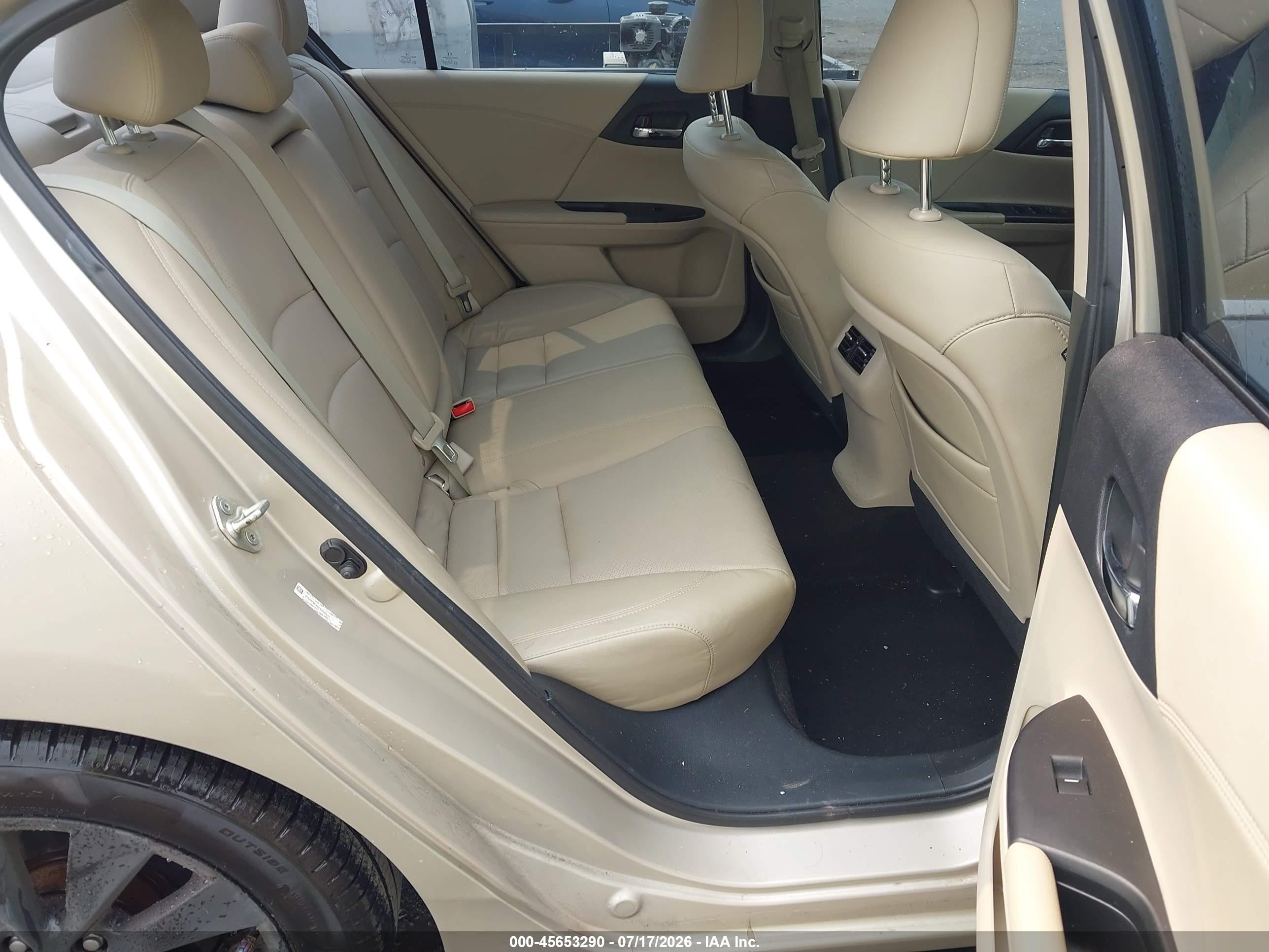 2013 Honda Accord Ex-l V-6 Gold vin: 1HGCR3F81DA020941