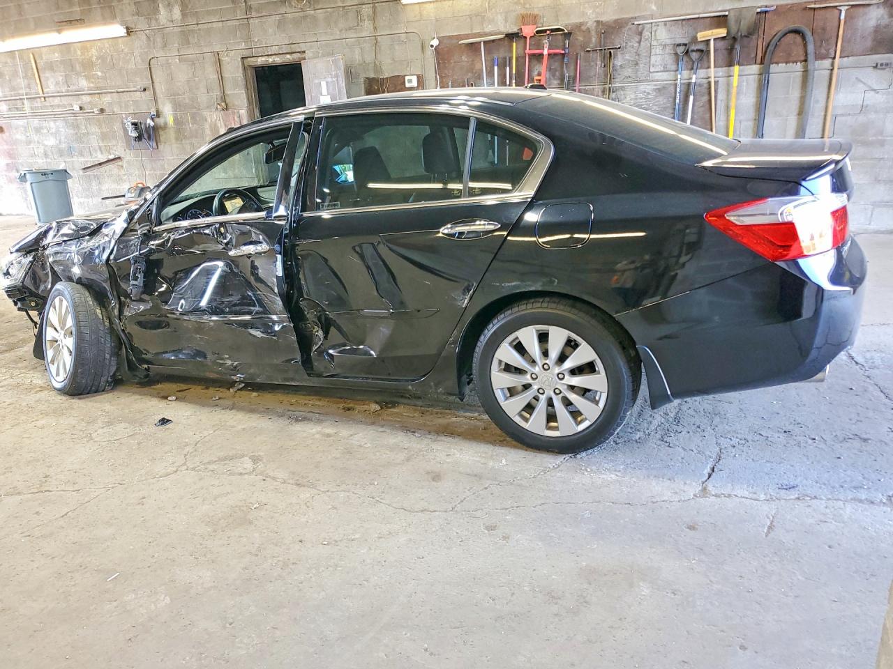 2013 Honda Accord Exl Black vin: 1HGCR3F81DA027095