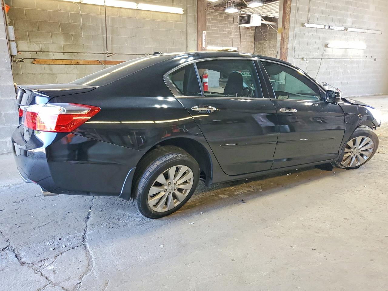 2013 Honda Accord Exl Black vin: 1HGCR3F81DA027095