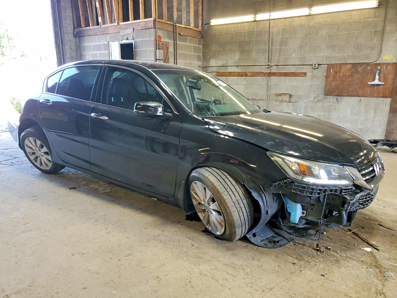 2013 Honda Accord Exl Black vin: 1HGCR3F81DA027095
