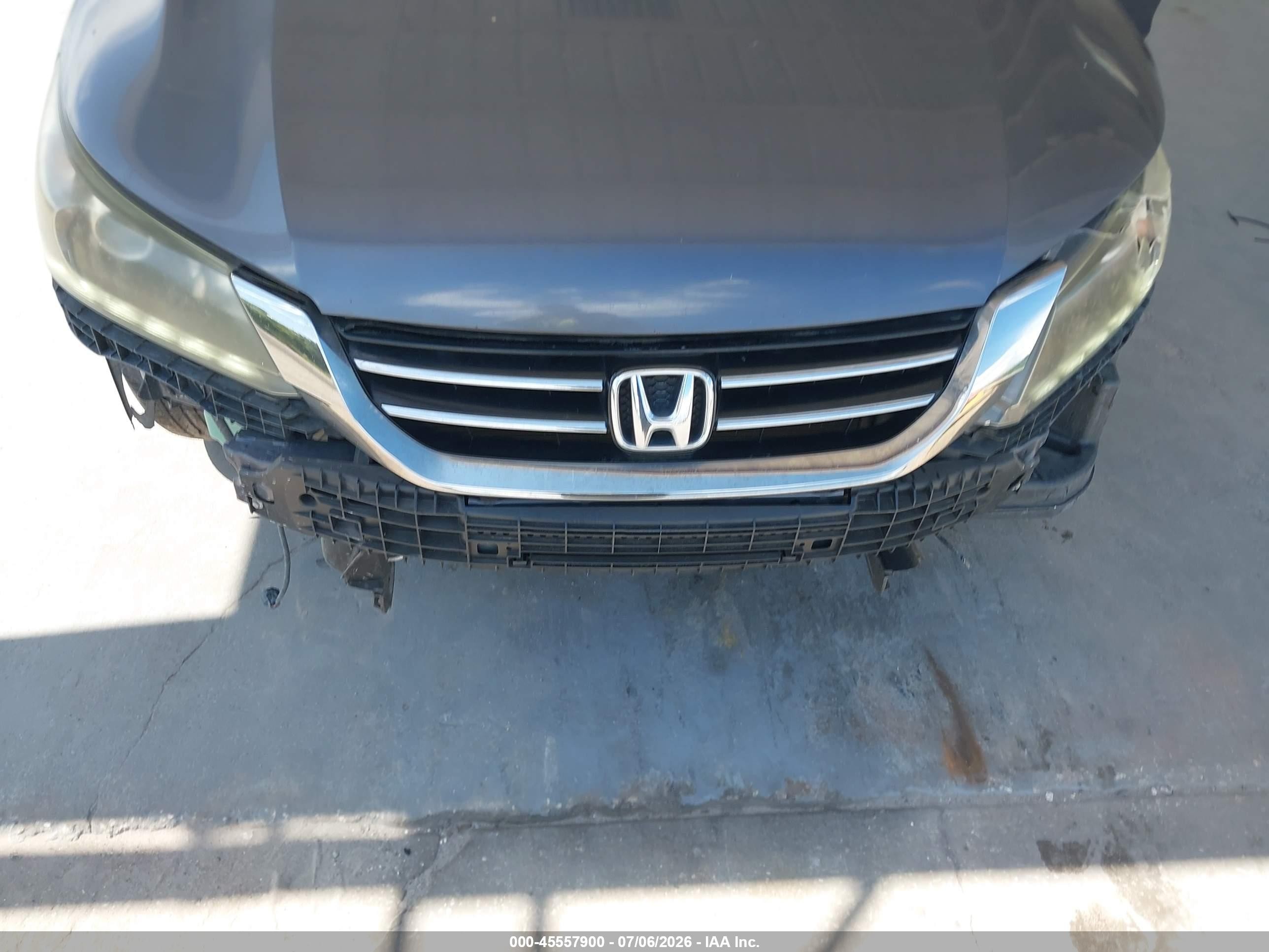 2013 Honda Accord Ex-l V-6 Gray vin: 1HGCR3F81DA031230