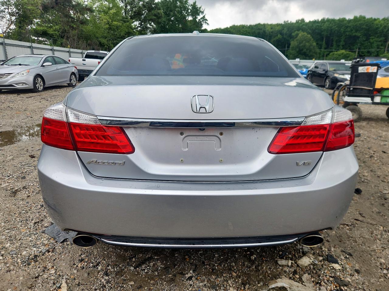 2013 Honda Accord Exl Silver vin: 1HGCR3F81DA040221