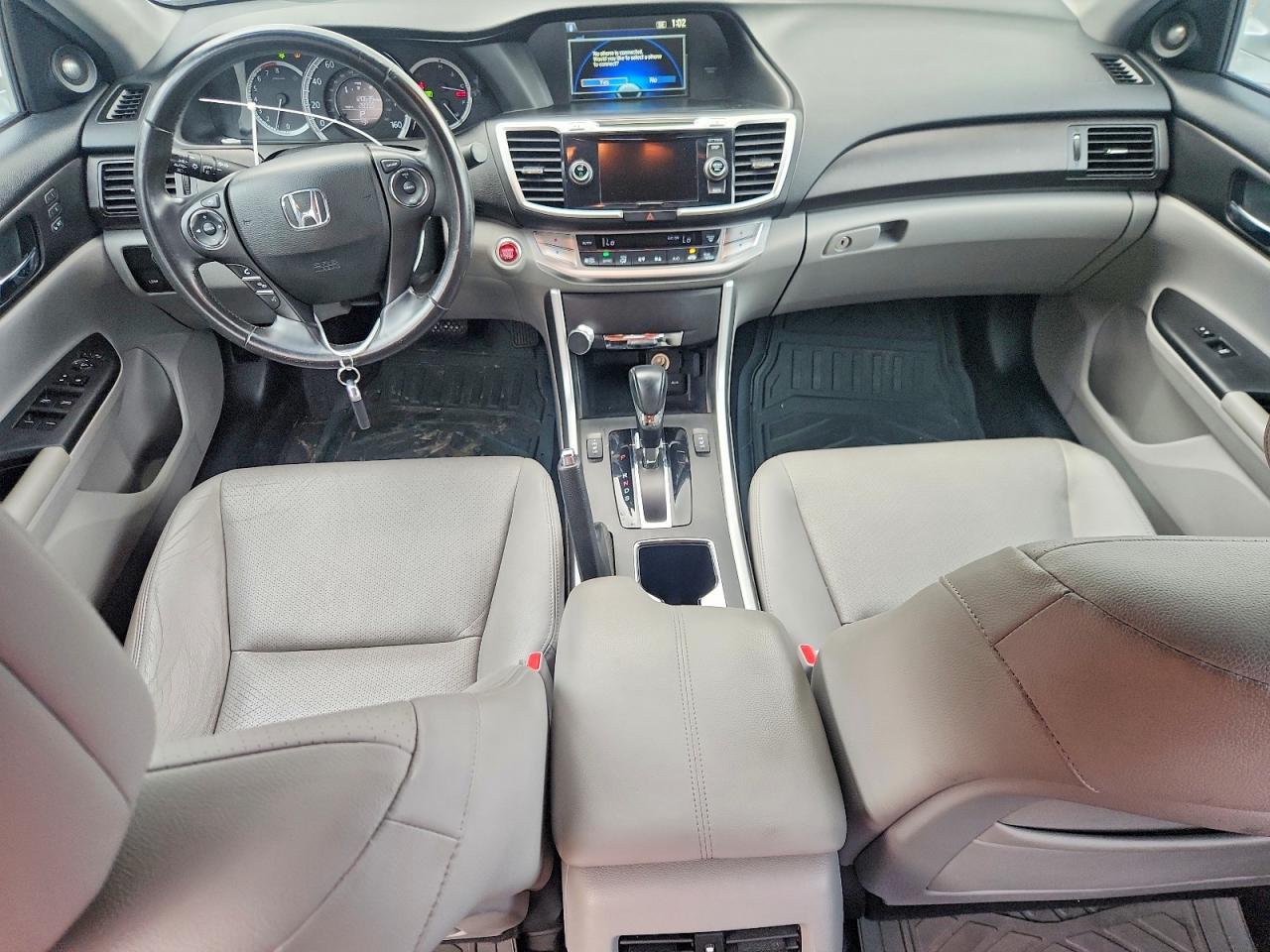 2013 Honda Accord Exl Silver vin: 1HGCR3F81DA040221