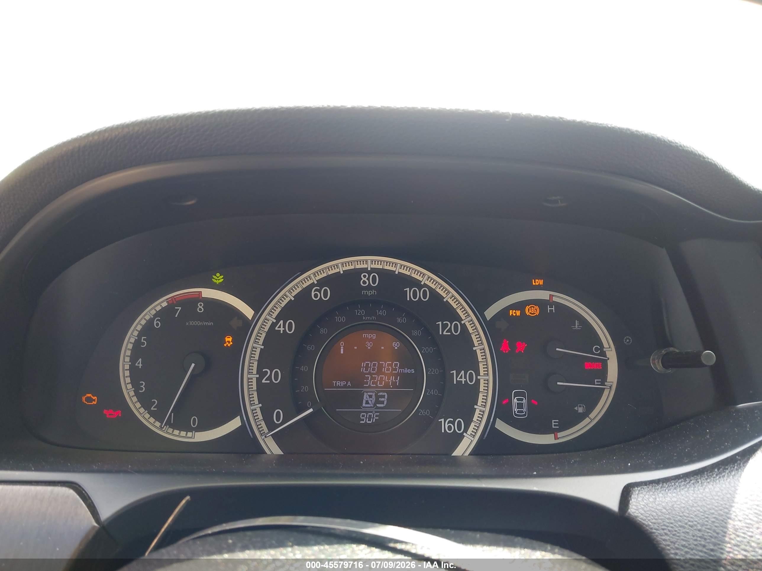 2013 Honda Accord Ex-l V-6 Silver vin: 1HGCR3F81DA046035