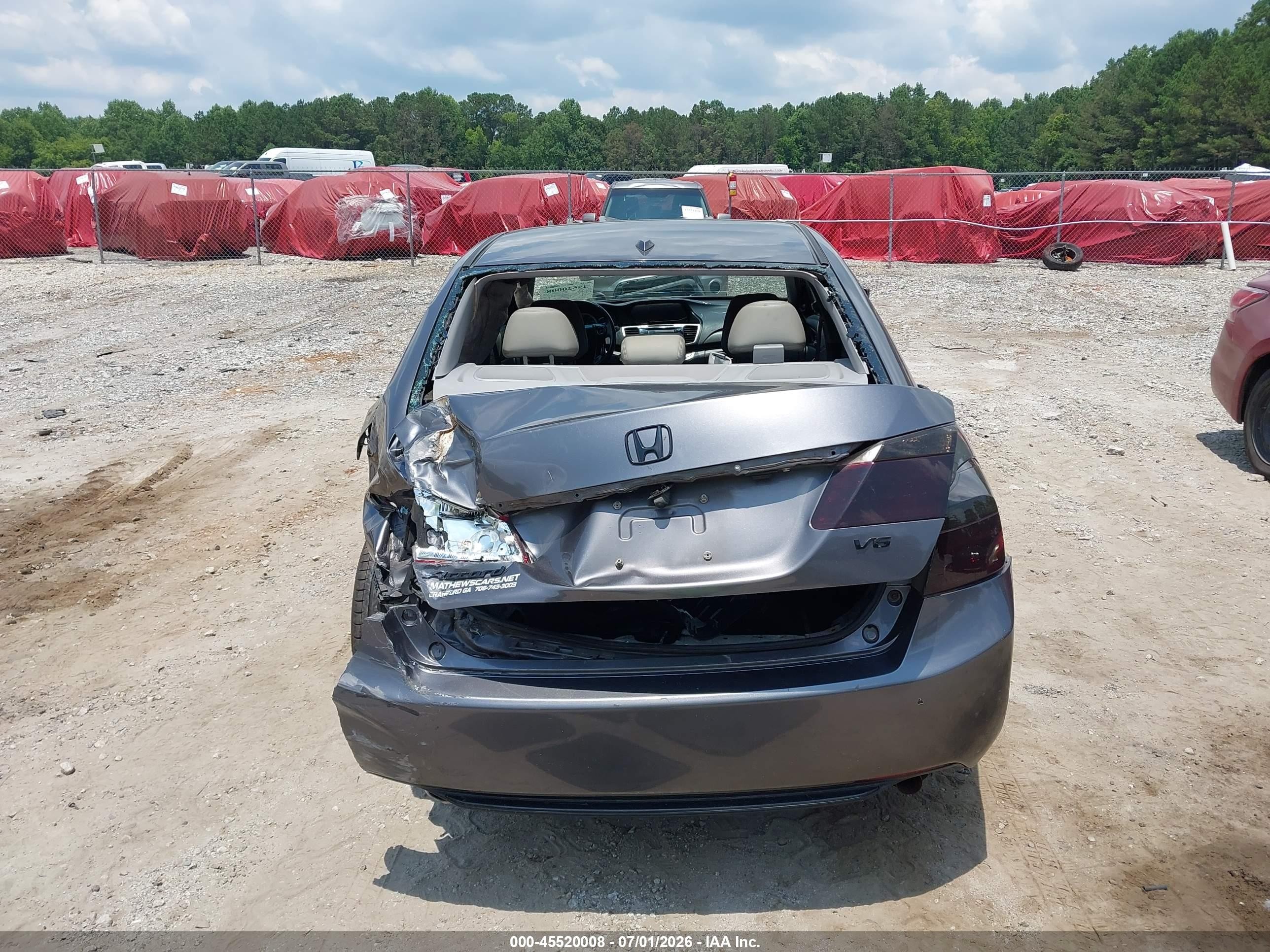 2013 Honda Accord Ex-l V-6 Gray vin: 1HGCR3F81DA048884