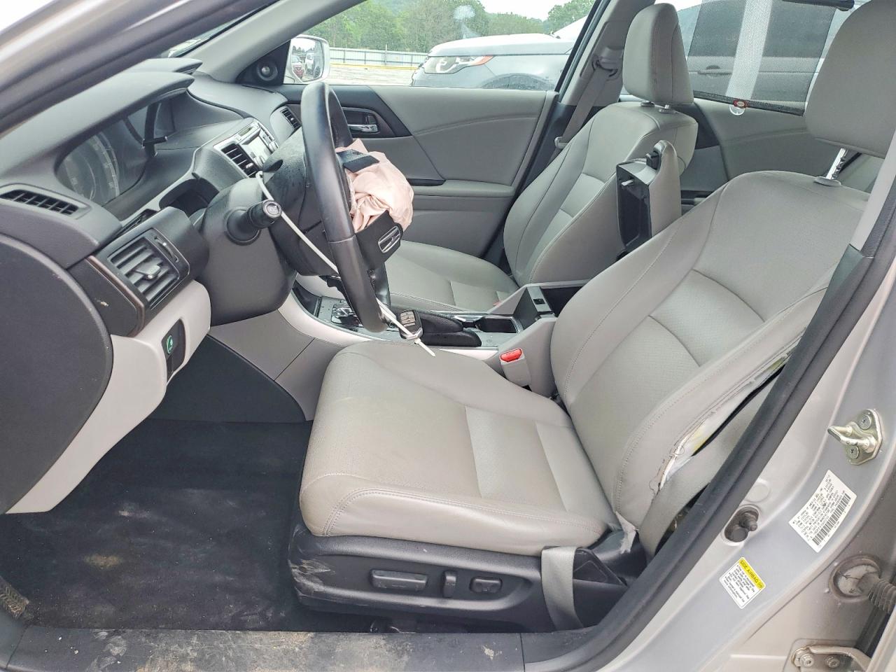2014 Honda Accord Exl Серебряный vin: 1HGCR3F81EA003705