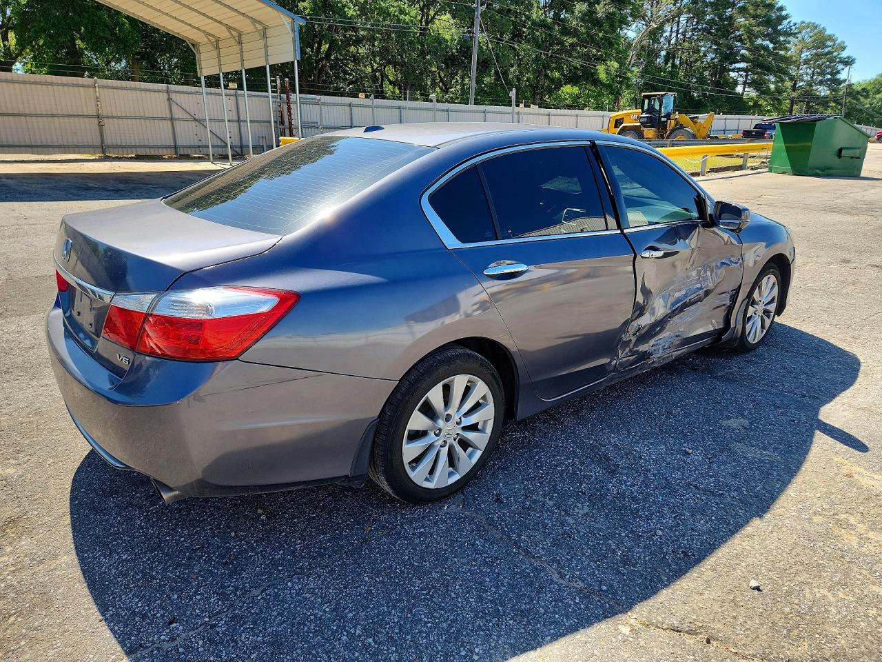 2014 Honda Accord Exl Gray vin: 1HGCR3F81EA014459