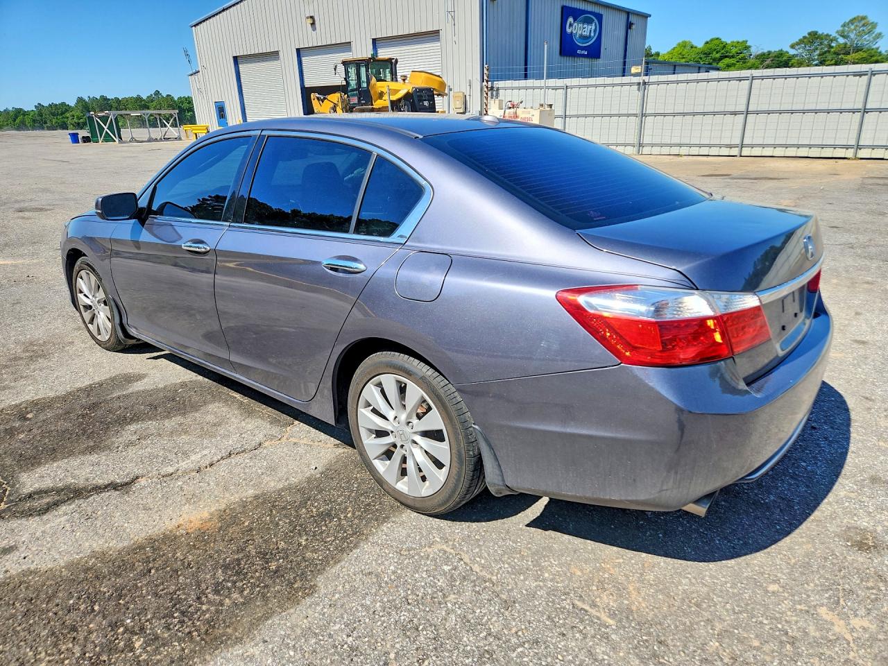 2014 Honda Accord Exl Gray vin: 1HGCR3F81EA014459
