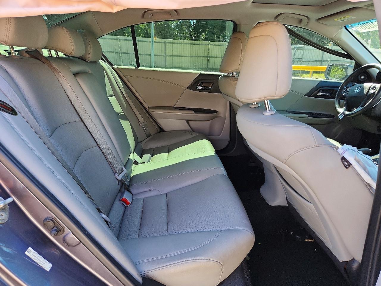 2014 Honda Accord Exl Gray vin: 1HGCR3F81EA014459