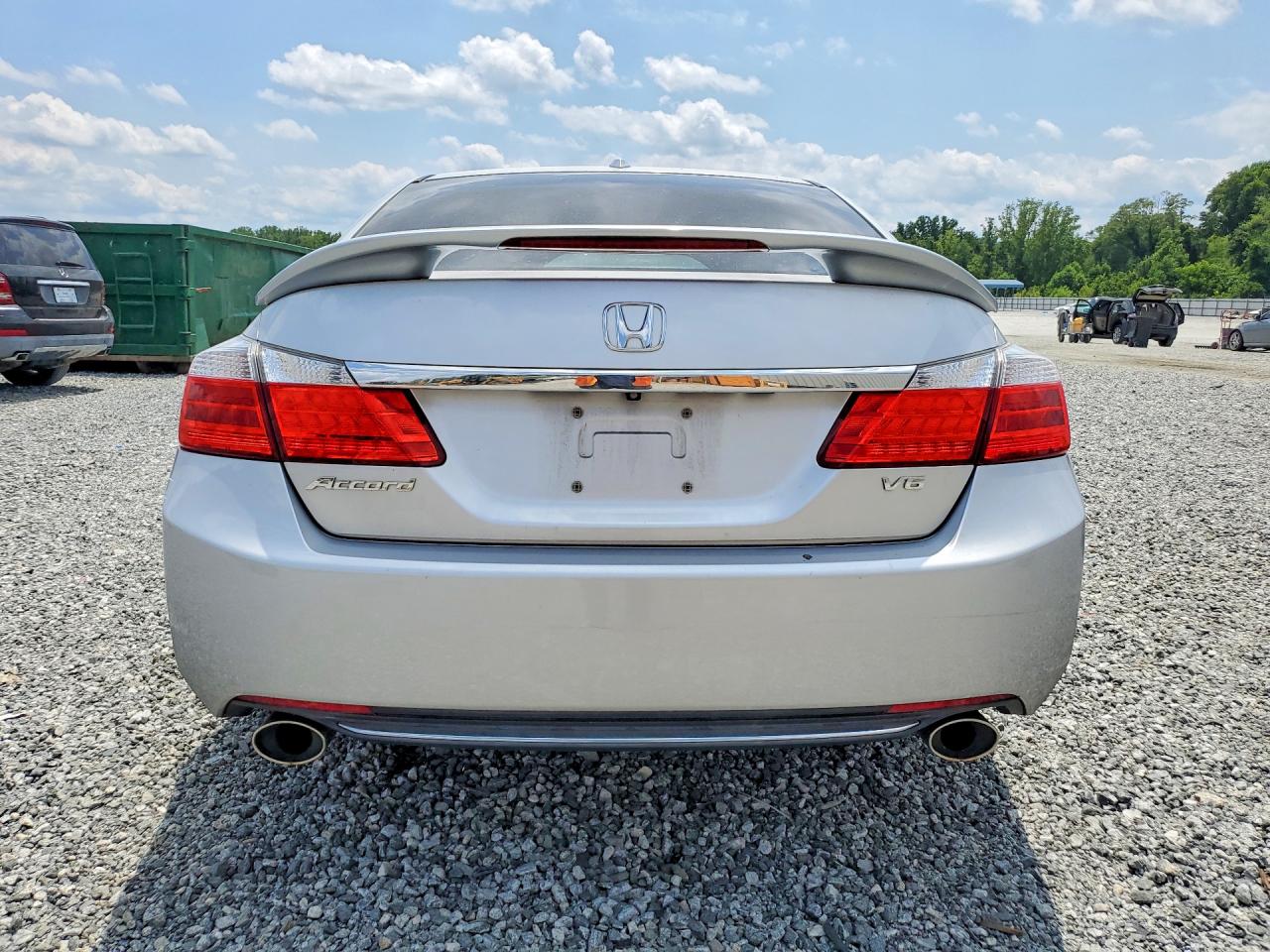 2014 Honda Accord Exl Серебряный vin: 1HGCR3F81EA022500