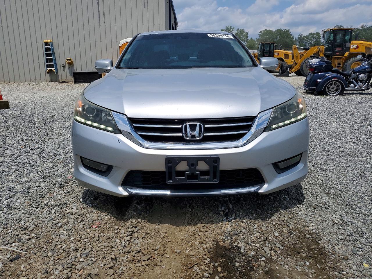 2014 Honda Accord Exl Серебряный vin: 1HGCR3F81EA022500